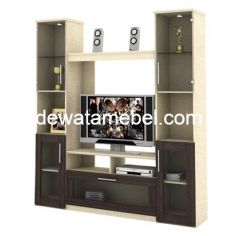 Buffet TV Ukuran 180 - EXPO WU 8215 / Sandalwood-Tecido  